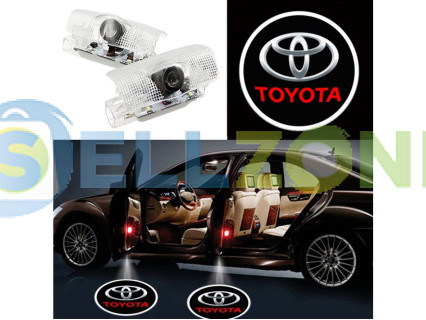 Δύο Προτζέκτορες Πόρτας Αυτοκινήτου με Λογότυπο για Toyota - LgTY1-LgTY2